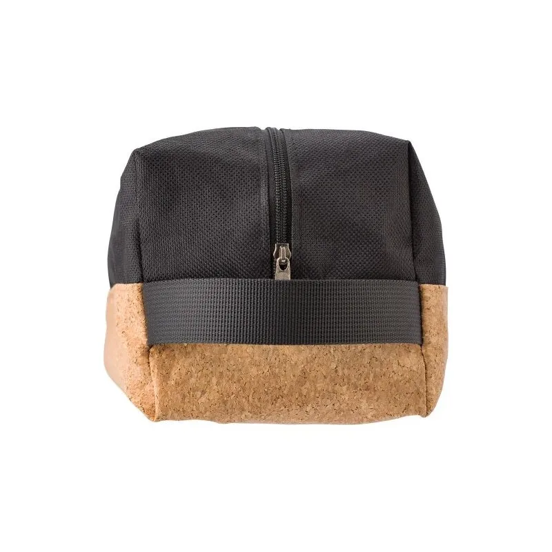 Trousse de toilette écologique et pratique en polyester - Lynn Matières : ABS Couleurs : naturel cadeau collaborateur premium