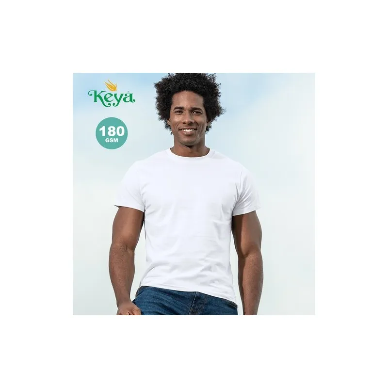 T-Shirt Adulte Blanc KEYA - Confort et Style