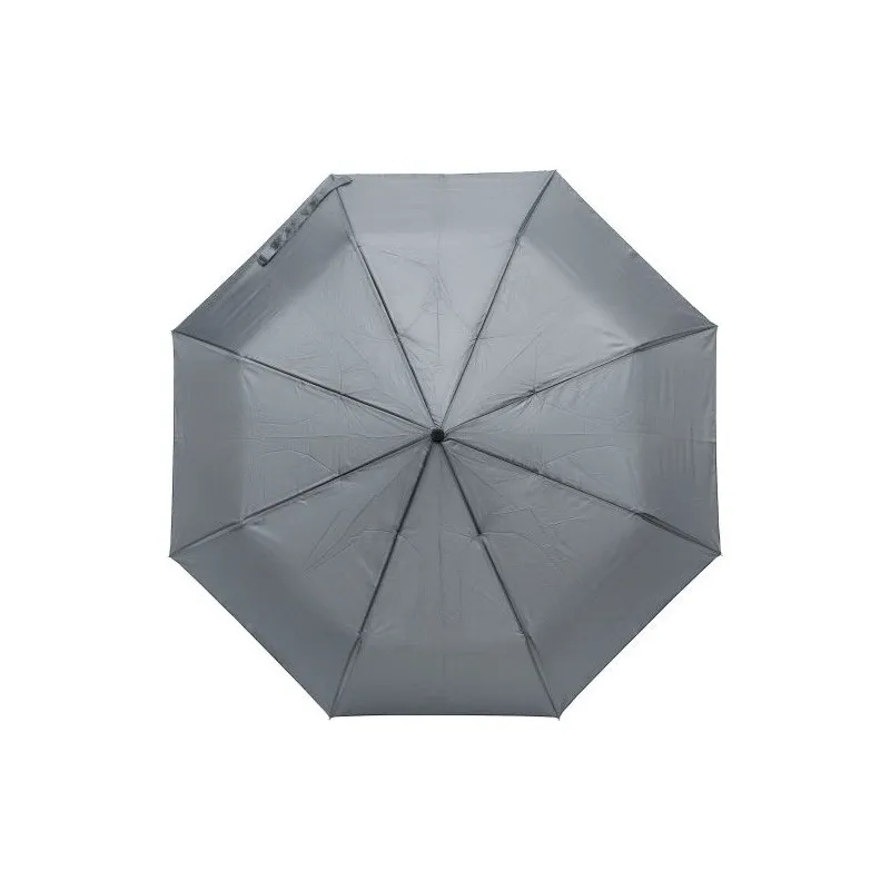 Parapluie pliable personnalisé et publicitaire - Conrad Matières : coton Couleurs : bleu clair personnalisable avec votre logo