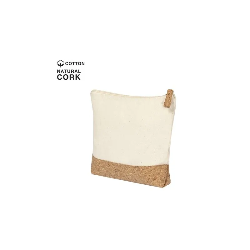 Nécessaire Trousse de Toilette Personnalisable Subrum Matières : coton Couleurs : blanc personnalisable avec votre logo