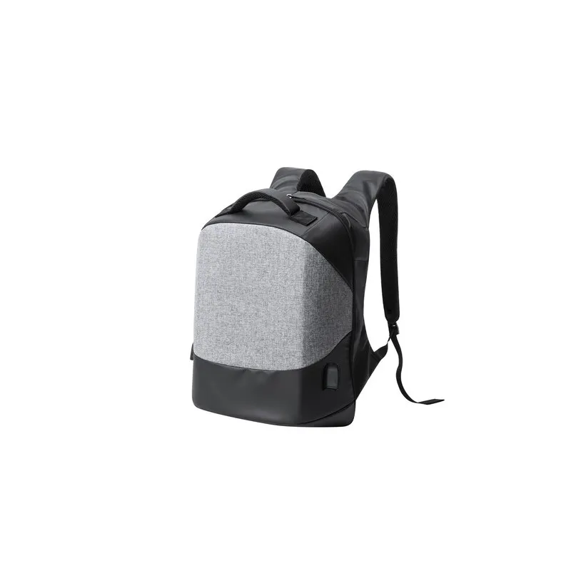 Sac à Dos Antivol Personnalisé Pas Cher Biltrix Matières : cuir recyclé Couleurs : marron personnalisable avec votre logo