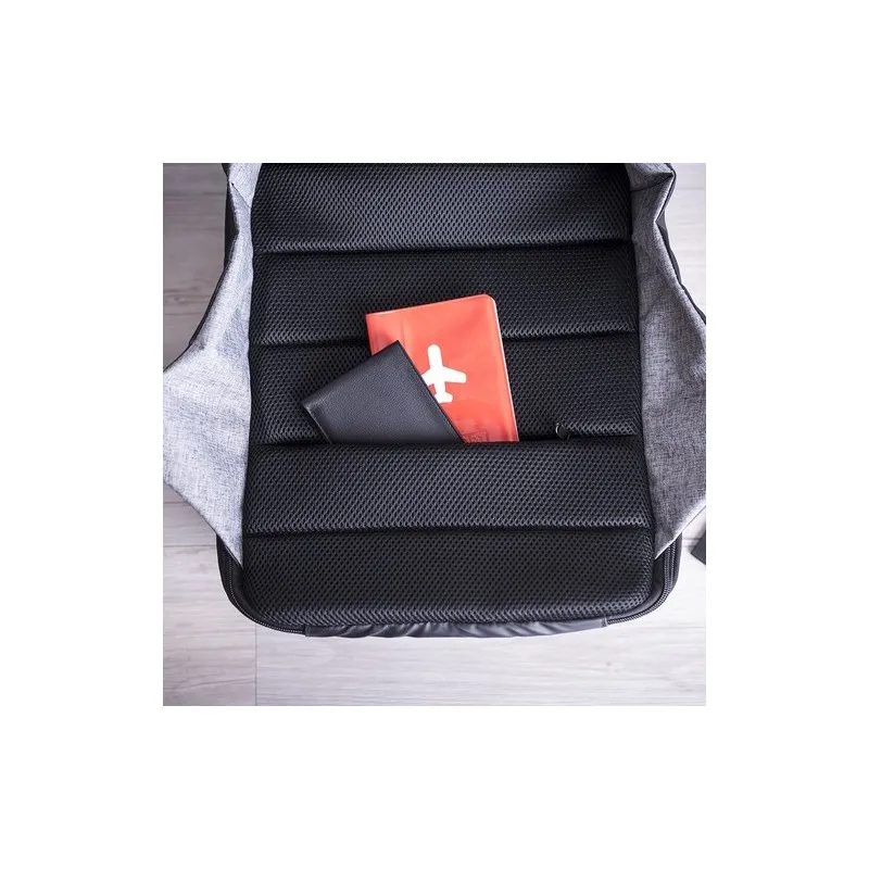 Sac à Dos Antivol Personnalisé Pas Cher Biltrix Matières : cuir recyclé Couleurs : marron impression haute définition