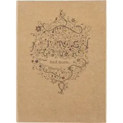 Carnet à dessins créatif idéal - Kora Matières : toile Couleurs : bleu marine