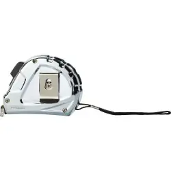 Mètre-ruban en plastique personnalisé de 5 m - Ahsan Matières : coton organique Taille textile : XS Couleurs : blanc 2