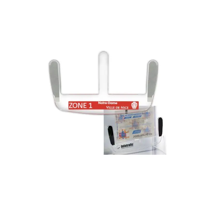 Support Ticket de Stationnement Personnalisable