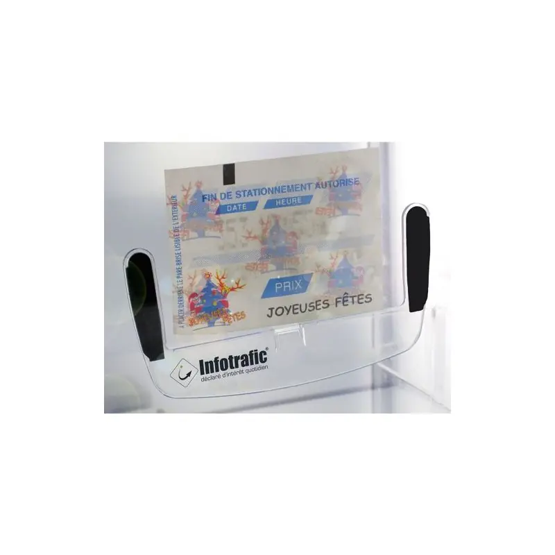 Support Ticket de Stationnement Personnalisable