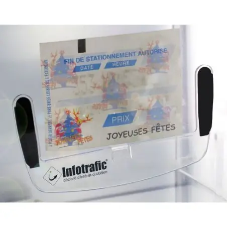 Support Ticket de Stationnement Personnalisable