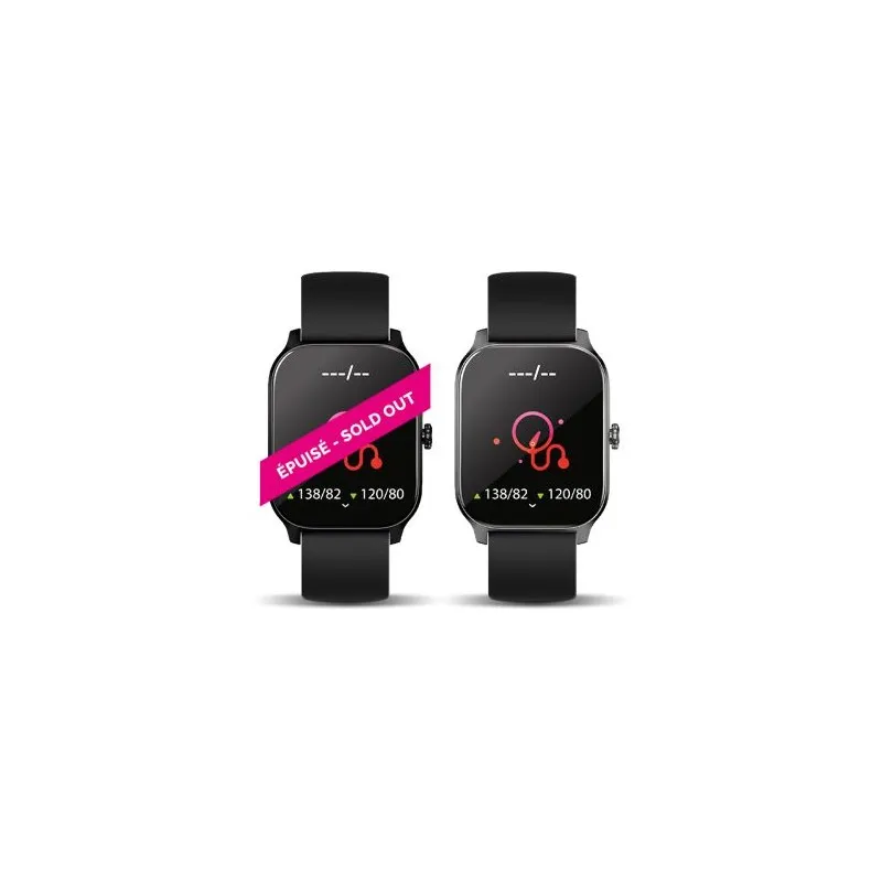 Montre Connectée Étanche avec Écran TFT 2,02" Personnalisée Matières : coton Taille textile : M Couleurs : blanc goodies publici