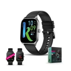 Montre Connectée Étanche avec Écran TFT 2,02" Personnalisée Matières : coton Taille textile : M Couleurs : blanc 2