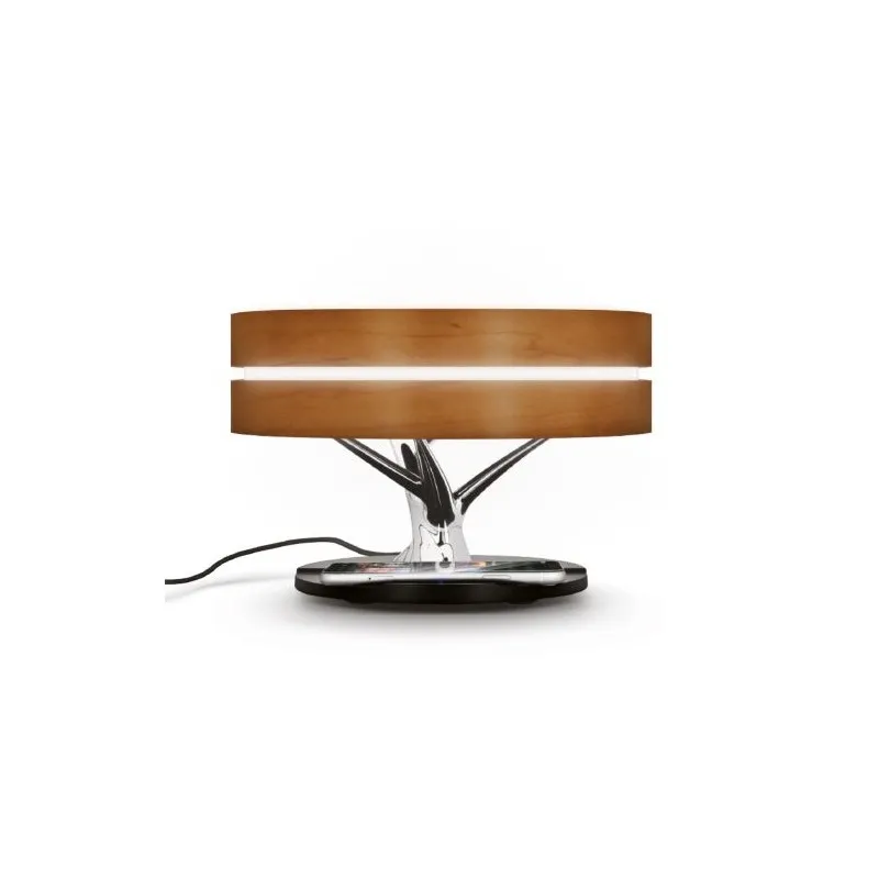 Lampe Écologique Enceinte Chargeur Intégré - Accessoire High Tech et Design LAMPE Matières : coton recyclé Couleurs : vert perso