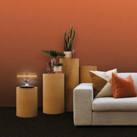 Lampe Écologique Enceinte Chargeur Intégré - Accessoire High Tech et Design LAMPE Matières : coton recyclé Couleurs : vert marqu