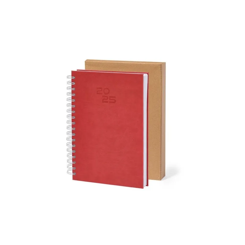 Agenda pas cher personnalisé Wayrux Matières : chanvre Couleurs : vert accessoire événementiel unique