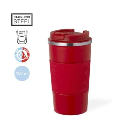 Mug Isotherme Thermique Personnalisé Drury Matières : aluminium Couleurs : bleu marine cadeau collaborateur premium