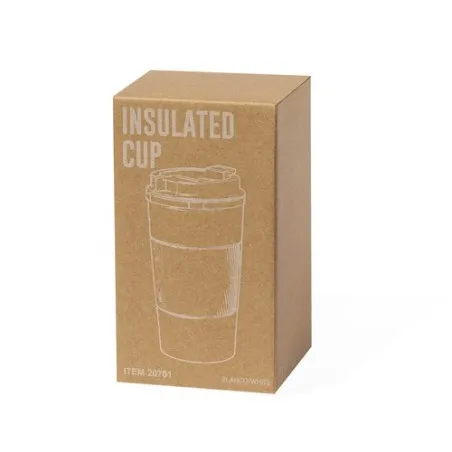 Mug Isotherme Thermique Personnalisé Drury Matières : aluminium Couleurs : gris personnalisation sur mesure