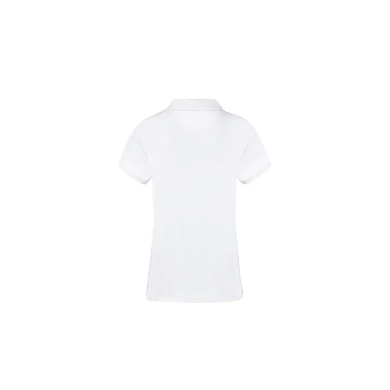 Polo Blanc Confortable et Stylé Personnalisé Femme - Koupan Matières : bambou accessoire événementiel unique