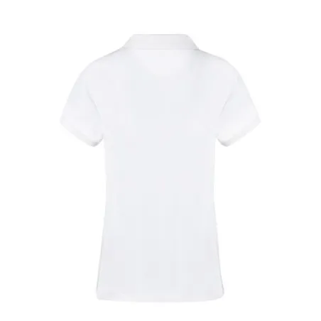 Polo Blanc Confortable et Stylé Personnalisé Femme - Koupan Matières : bambou accessoire événementiel unique