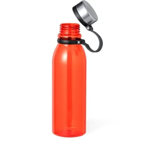 Gourde Écologique Personnalisable Albrait Matières : PET recyclé Couleurs : rouge objet promo petit budget