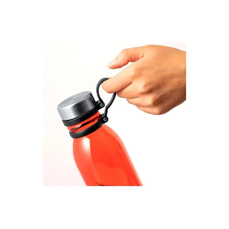 Gourde Écologique Personnalisable Albrait Matières : PET recyclé Couleurs : blanc cadeau collaborateur premium