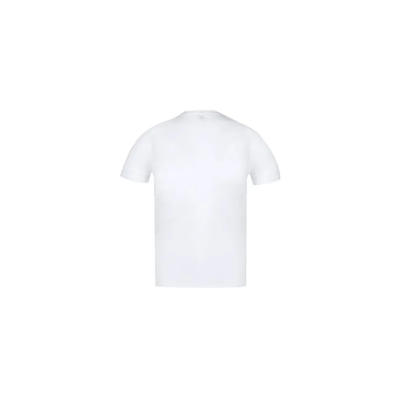 T-Shirt Blanc Personnalisé V-Neck pour Adultes Iconic Matières : PET recyclé Taille textile : XXL Couleurs : blanc impression ha