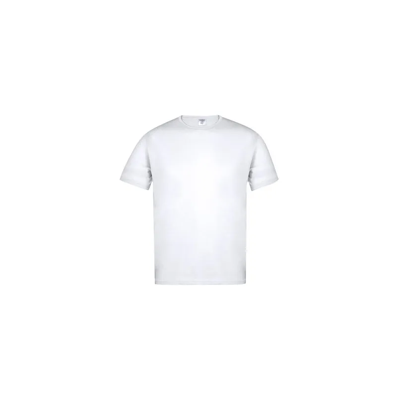 T-Shirt Adulte Blanc Personnalisé 100% Coton MC180 "keya" Matières : PET recyclé Taille textile : M Couleurs : vert impression h