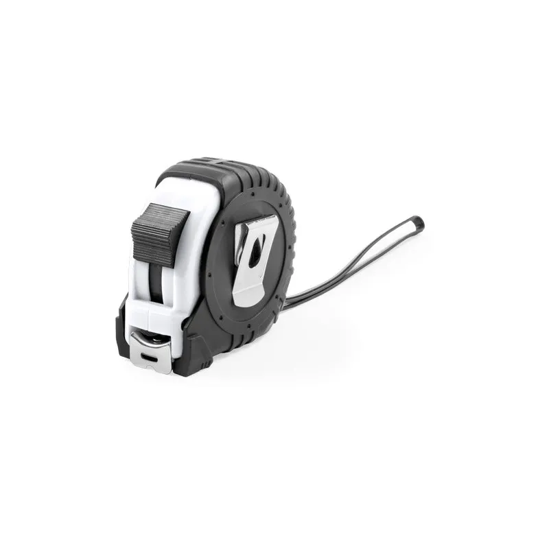 Mètre Publicitaire Personnalisé Grade Écologique 7,5m Matières : aluminium Couleurs : bleu marine cadeau entreprise pas cher