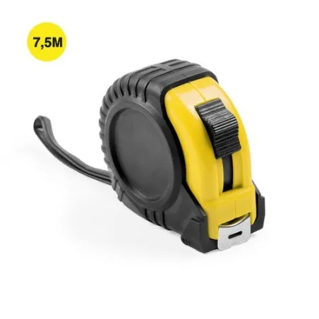 Mètre Publicitaire Personnalisé Grade Écologique 7,5m Matières : polyester Couleurs : noir marquage laser ultra précis