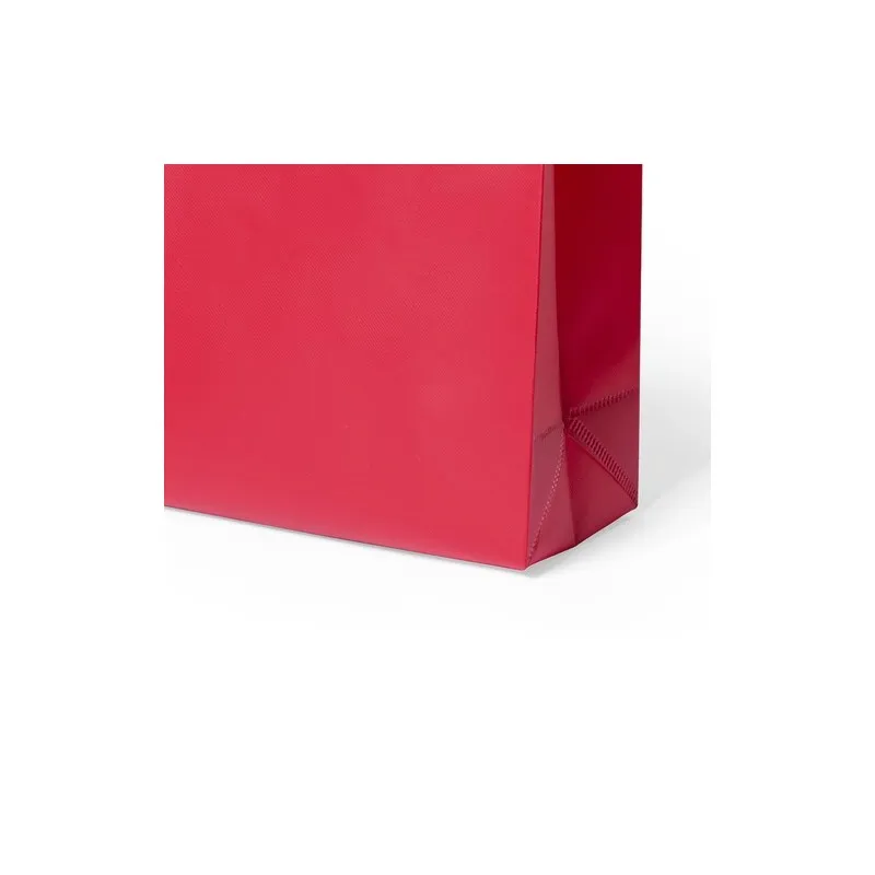 Sac Shopping Personnalisé Résistant Fimel Matières : aluminium Couleurs : rouge objet publicitaire robuste