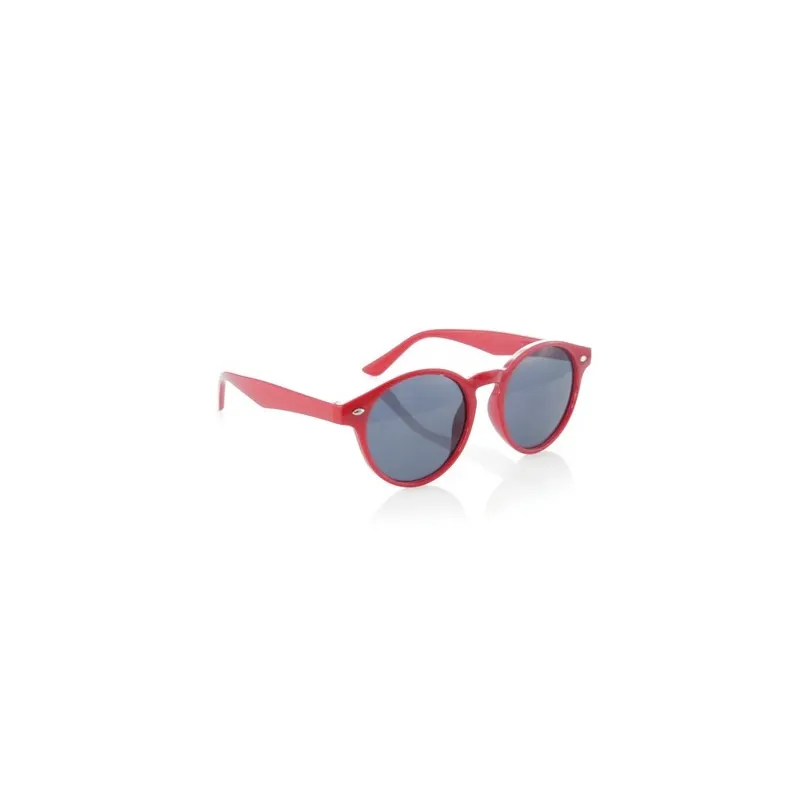 Lunettes de Soleil Personnalisées UV400 Écologiques - Nixtu Couleurs : rouge objet publicitaire robuste