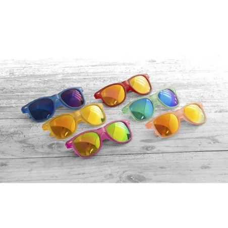 Lunettes de Soleil Personnalisées avec Protection UV400 - Nival Matières : coton Taille textile : XXL Couleurs : gris cadeau col