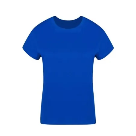 T-Shirt Femme Personnalisé 100% Coton Confort Optimal Seiyo Matières : polyester Couleurs : rouge personnalisable avec votre log