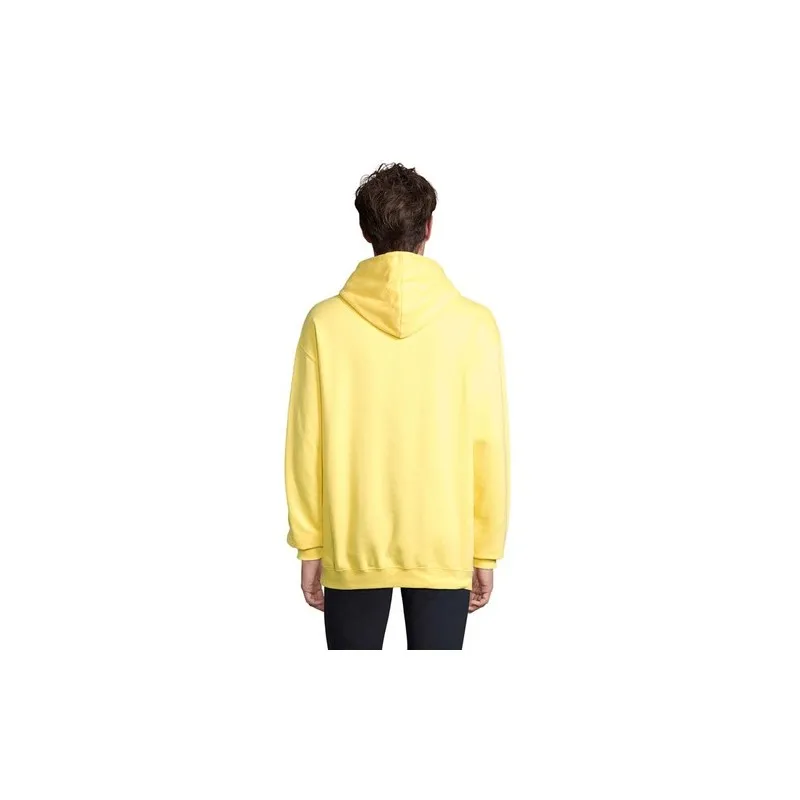 Sweat-Shirt Écologique Unisex à Capuche Personnalisé CONDOR Matières : coton Taille textile : L Couleurs : rouge vif objet promo