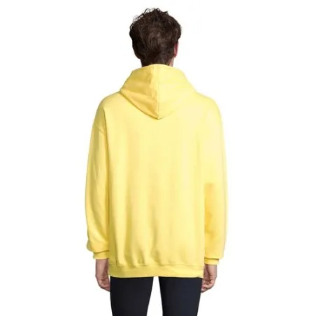 Sweat-Shirt Écologique Unisex à Capuche Personnalisé CONDOR Matières : coton Taille textile : L Couleurs : rouge vif objet promo