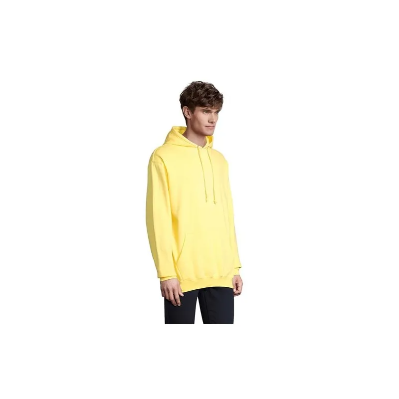 Sweat-Shirt Écologique Unisex à Capuche Personnalisé CONDOR Matières : coton Taille textile : L Couleurs : rouge vif cadeau clie