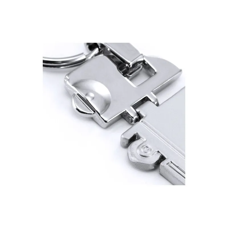 Porte-Clés Personnalisé Ecologique Trailer Matières : polyester Couleurs : bleu cadeau entreprise pas cher