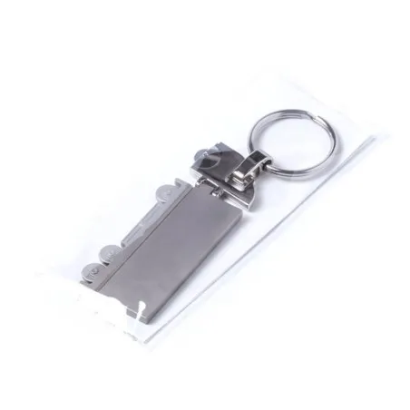 Porte-Clés Personnalisé Ecologique Trailer Matières : polyester Couleurs : bleu impression haute définition