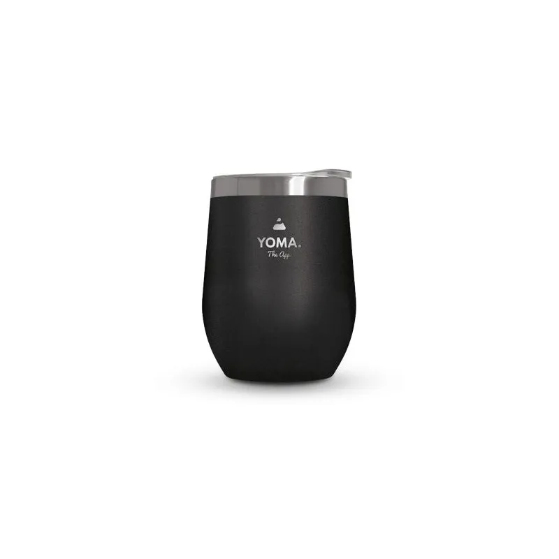 Mug Isotherme Double Paroi Écologique en Inox avec Couvercle en Inox Recyclé - Personnalisable Matières : PU Couleurs : bleu per