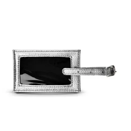 Étiquette de Valise Personnalisée Écologique | Objets Publicitaires Matières : PU Couleurs : noir goodies personnalisé en stock