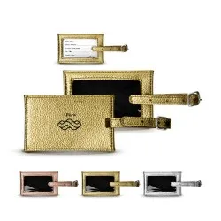 Étiquette de Valise Personnalisée Écologique | Objets Publicitaires Matières : PU Couleurs : noir 2