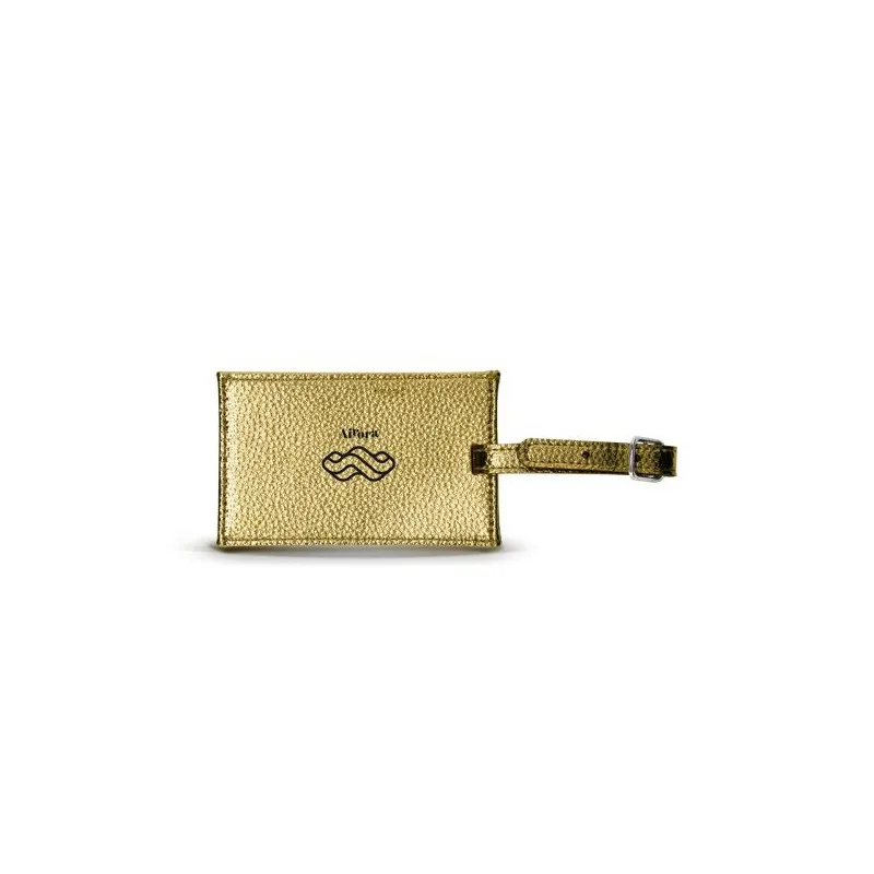 Étiquette de Valise Personnalisée Écologique | Objets Publicitaires Matières : PU Couleurs : blanc cadeau collaborateur premium