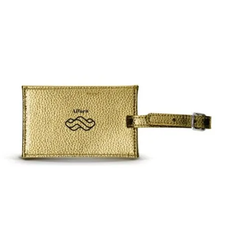 Étiquette de Valise Personnalisée Écologique | Objets Publicitaires Matières : PU Couleurs : blanc cadeau collaborateur premium