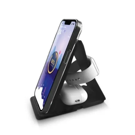 Chargeur Induction 3 en 1 et Support Pliable