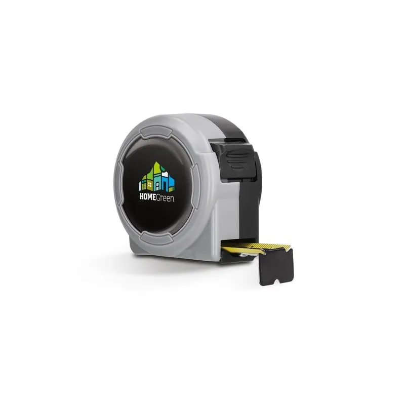 Mètre Ruban Jaune Pratique 5 m x 19 mm en Coque Plastique - Outil Publicitaire Personnalisé Couleurs : jaune livraison express 2