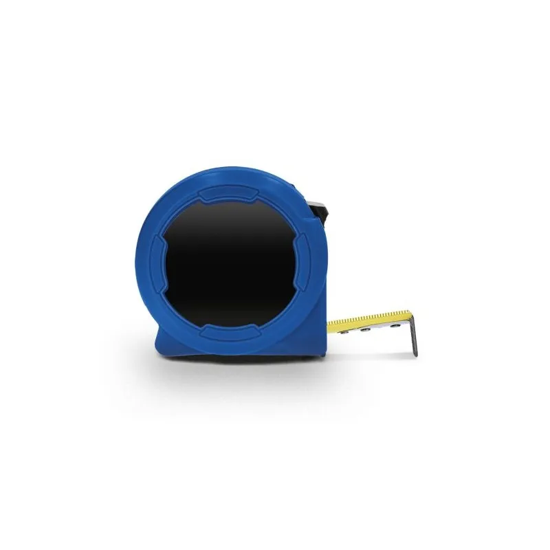 Mètre Ruban Jaune Pratique 5 m x 19 mm en Coque Plastique - Outil Publicitaire Personnalisé Couleurs : jaune goodies publicitair