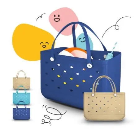 Sac Multifonction Écologique Personnalisé EVA - Idéal pour vos loisirs Matières : néoprène Couleurs : fuchsia cadeau entreprise 