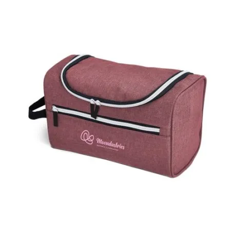 Trousse de Toilette Personnalisée Écologique - Cadeaux d'Entreprise Matières : PVC Couleurs : orange translucide objet publicita
