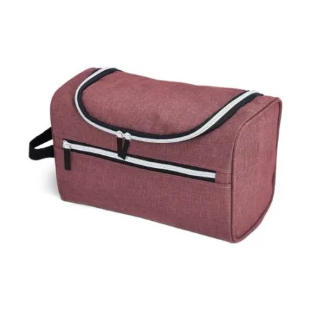 Trousse de Toilette Personnalisée Écologique - Cadeaux d'Entreprise Matières : PVC Couleurs : rouge translucide goodies publicit