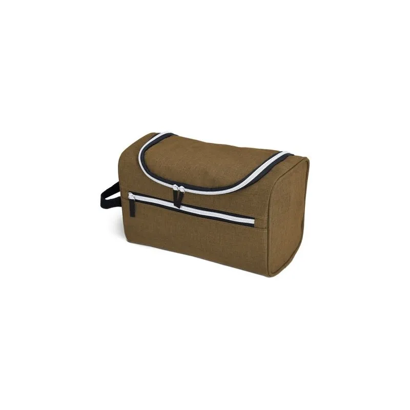 Trousse de Toilette Personnalisée Écologique - Cadeaux d'Entreprise Matières : PVC Couleurs : blanc translucide impression haute