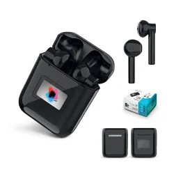 Écouteurs Sans Fil Personnalisés BT5.0 Haute Qualité Audio Matières : métal Couleurs : rouge