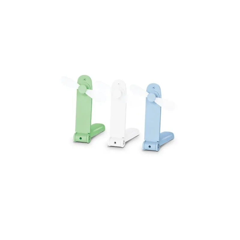 Ventilateur Portable Rechargeable Publicitaire Matières : polyester Couleurs : rouge marquage laser ultra précis