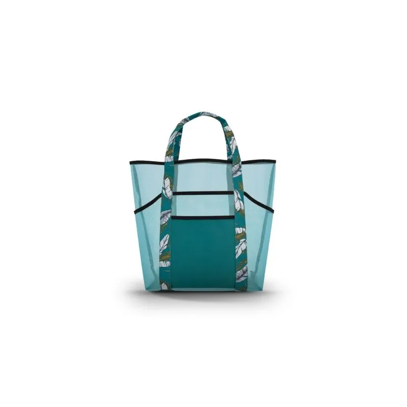 Sac de Plage et de Loisirs Personnalisé - Élégance et Fun Matières : polyester Couleurs : noir personnalisable avec votre logo